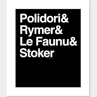 Polidori&Rymer&Le Fanu&Stoker Posters and Art